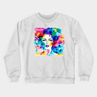 Chromatic Goddess Crewneck Sweatshirt